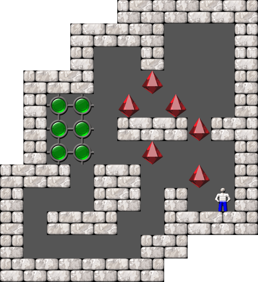 Сокобан Brian Kents Sokoban2Ks Sokoban2K уровень 13